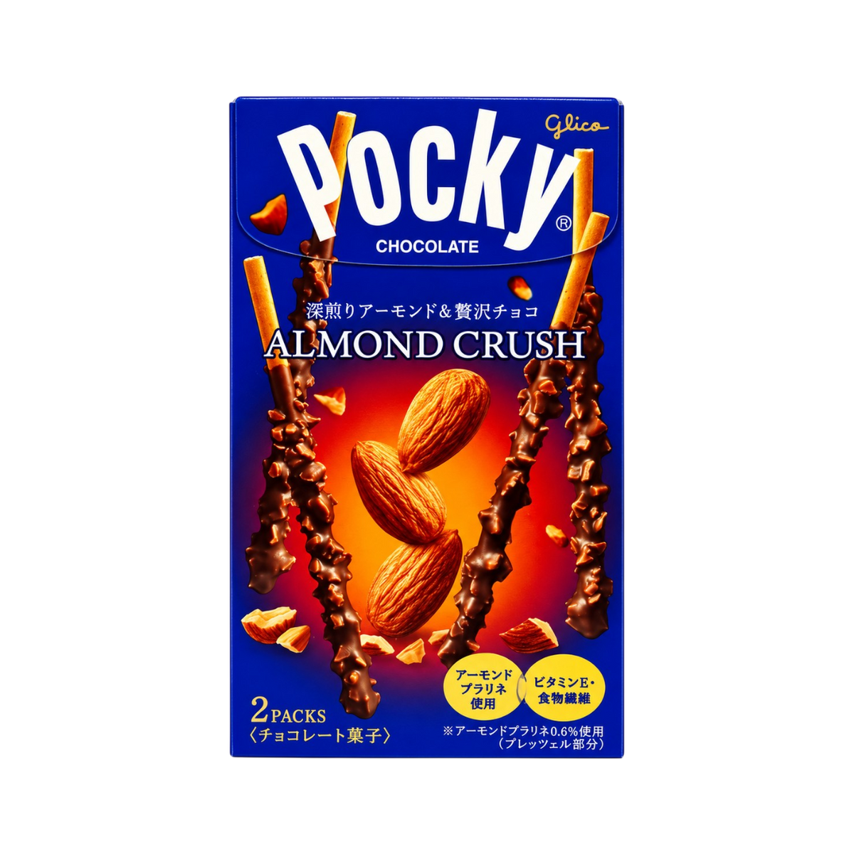 Glico Pocky Chocolate con Almendras 46.2g🍫🌰