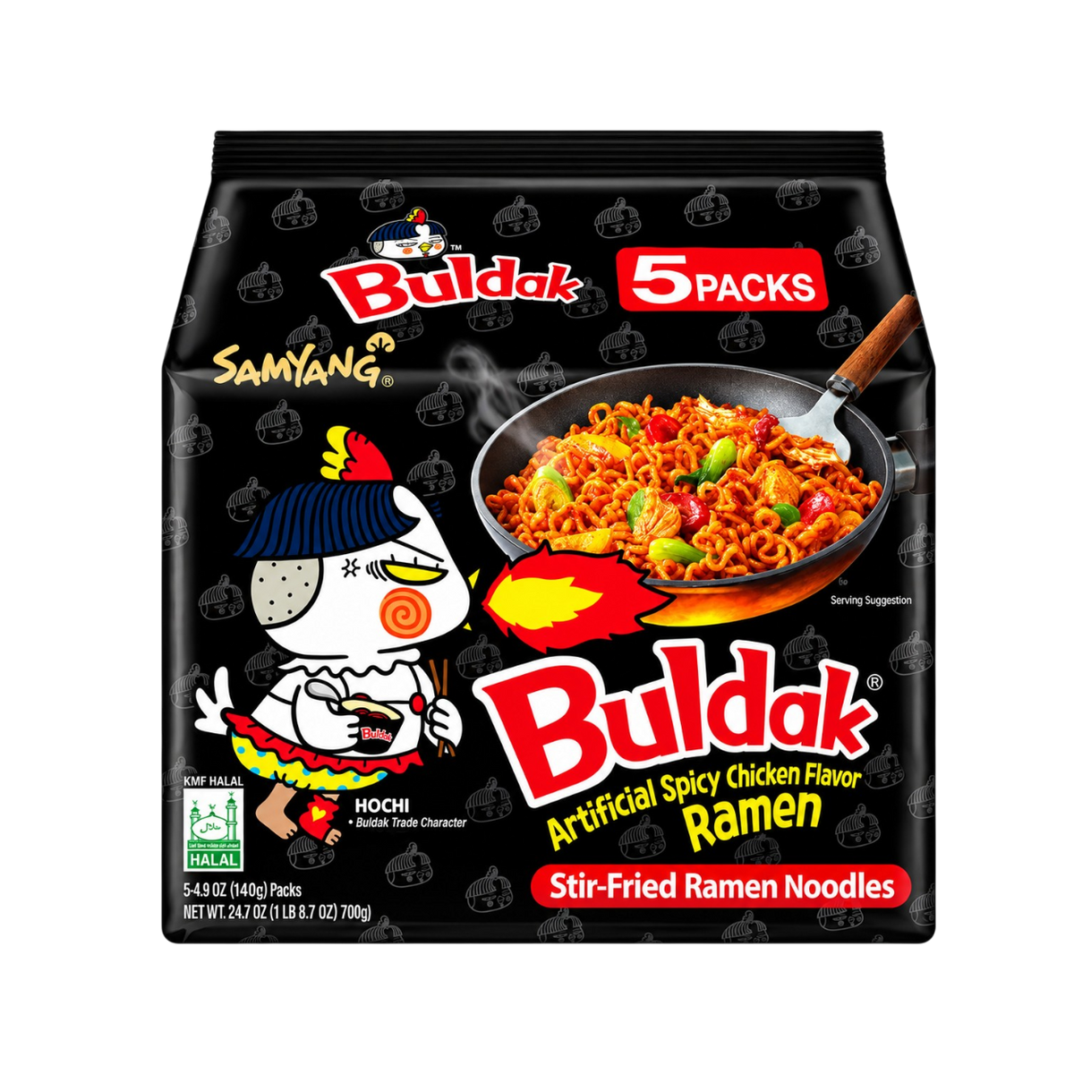 Samyang Buldak Ramen original picante 5 pack