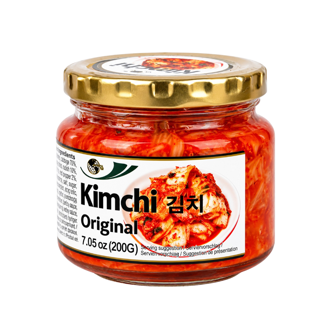 Kimchi Original – Col China Fermentada Picante🌶️🥬200G