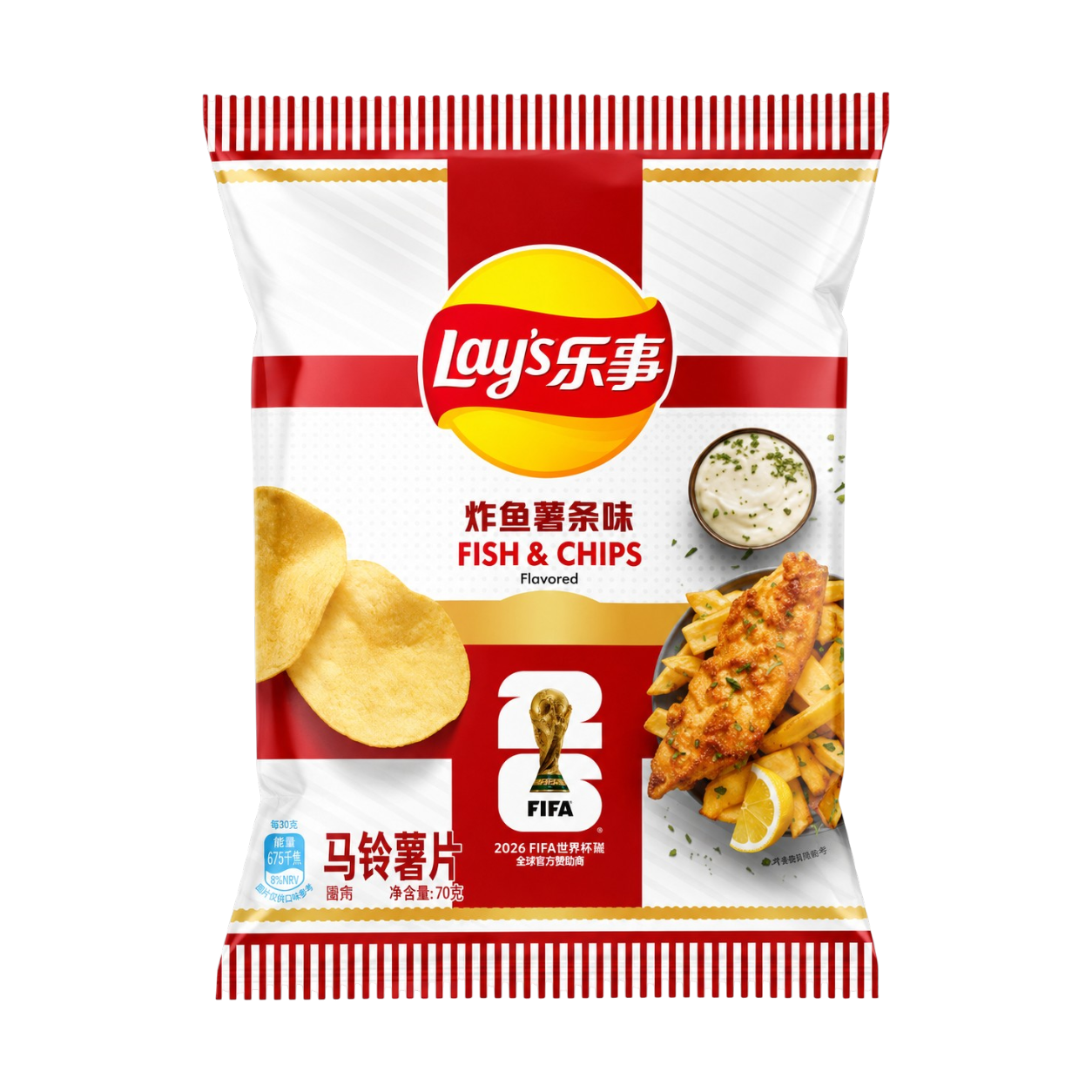 Lay's Sabor Fish & Chips 70g