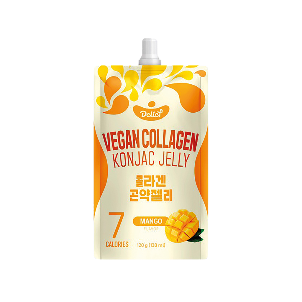 🥭✨ Vegan Collagen Konjac Jelly – Mango ✨🥭