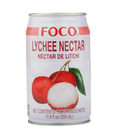 Refresco de lychee FOCO 350ml