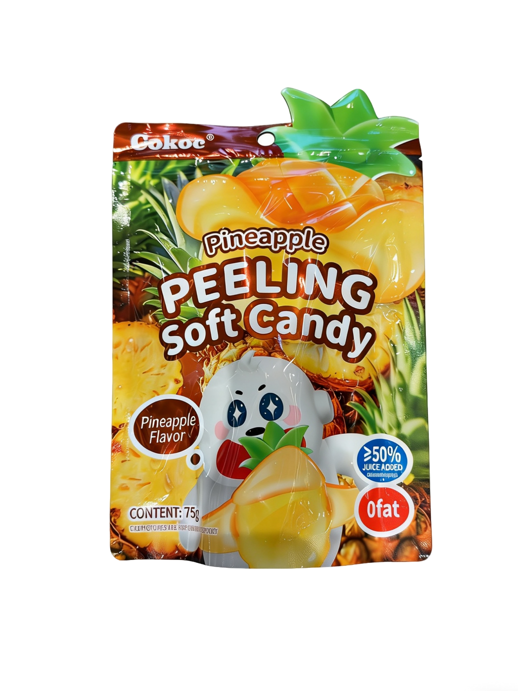 Cokoc gominola sabor piña 75g