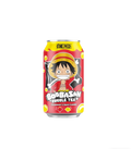 ULTRA POP One Piece Bebida Bubble Tea Sabor Fresa y Melocotón 320ml