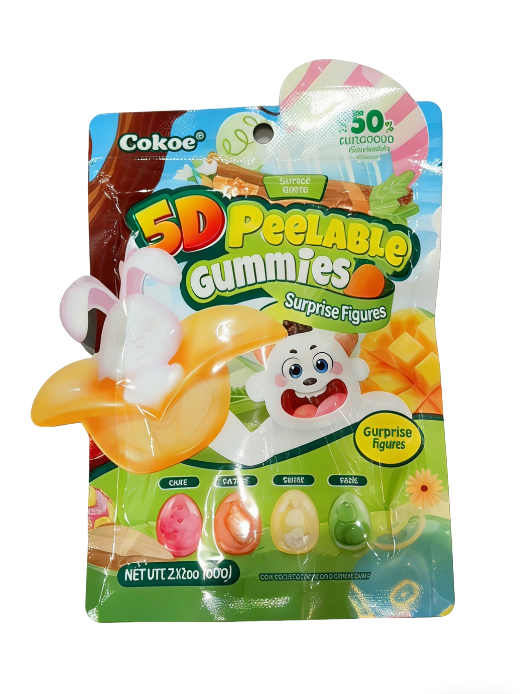 Cokoc gominola sabor mixto fruta 60g