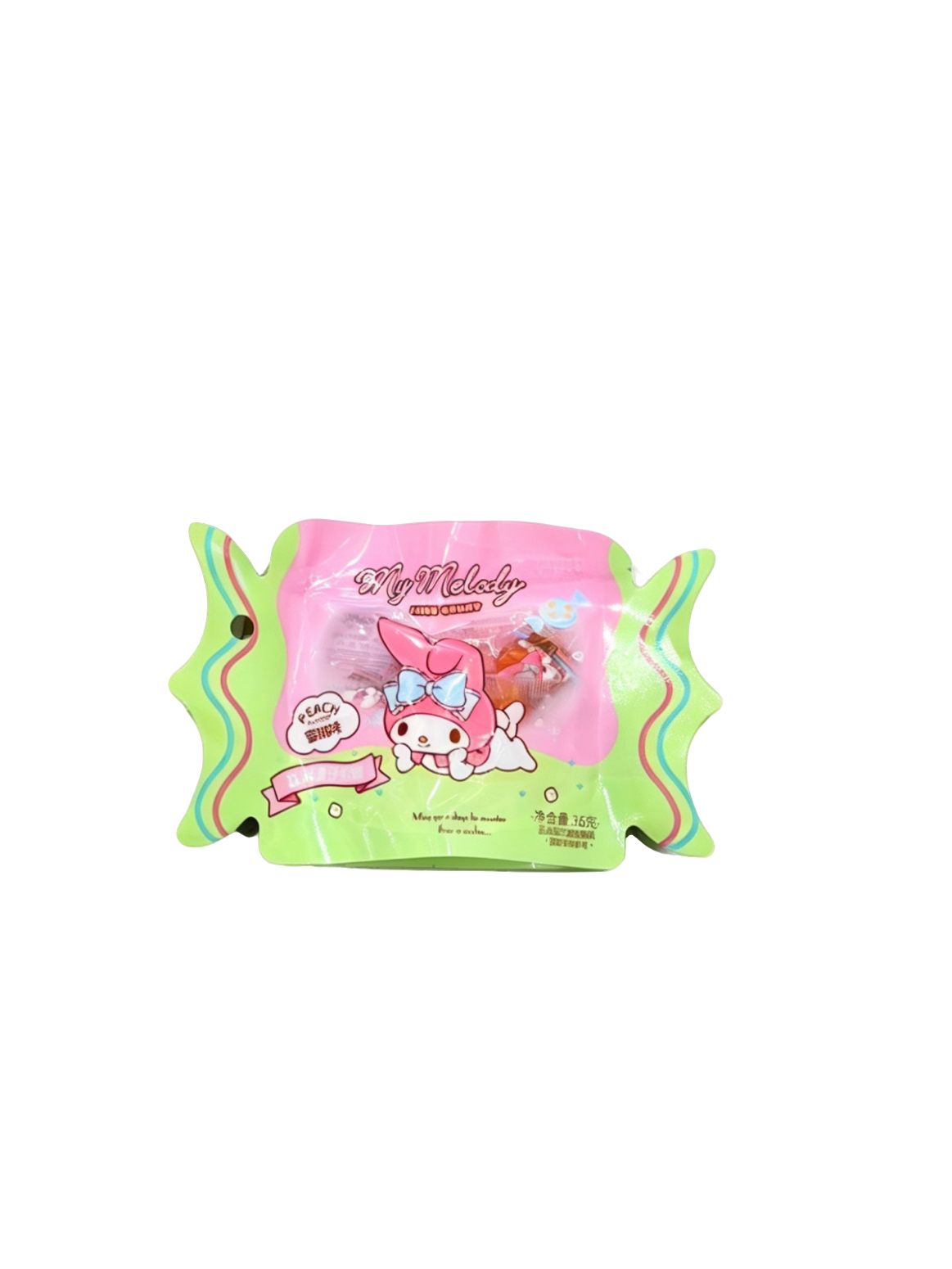 Gominola 3D my melody sabor melocoton 36g