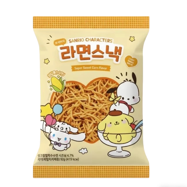 Sanrio Sweet Corn Noodle Chip 92g KR