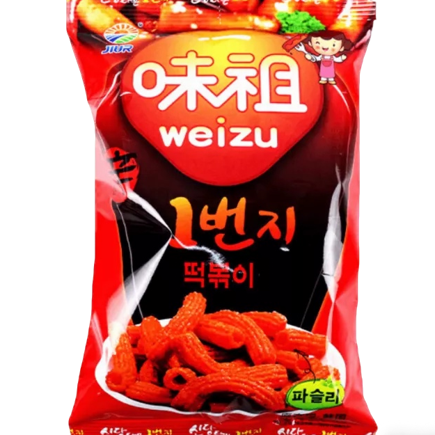 JIURI Snack de Pastel de arroz  salteado 100g CN