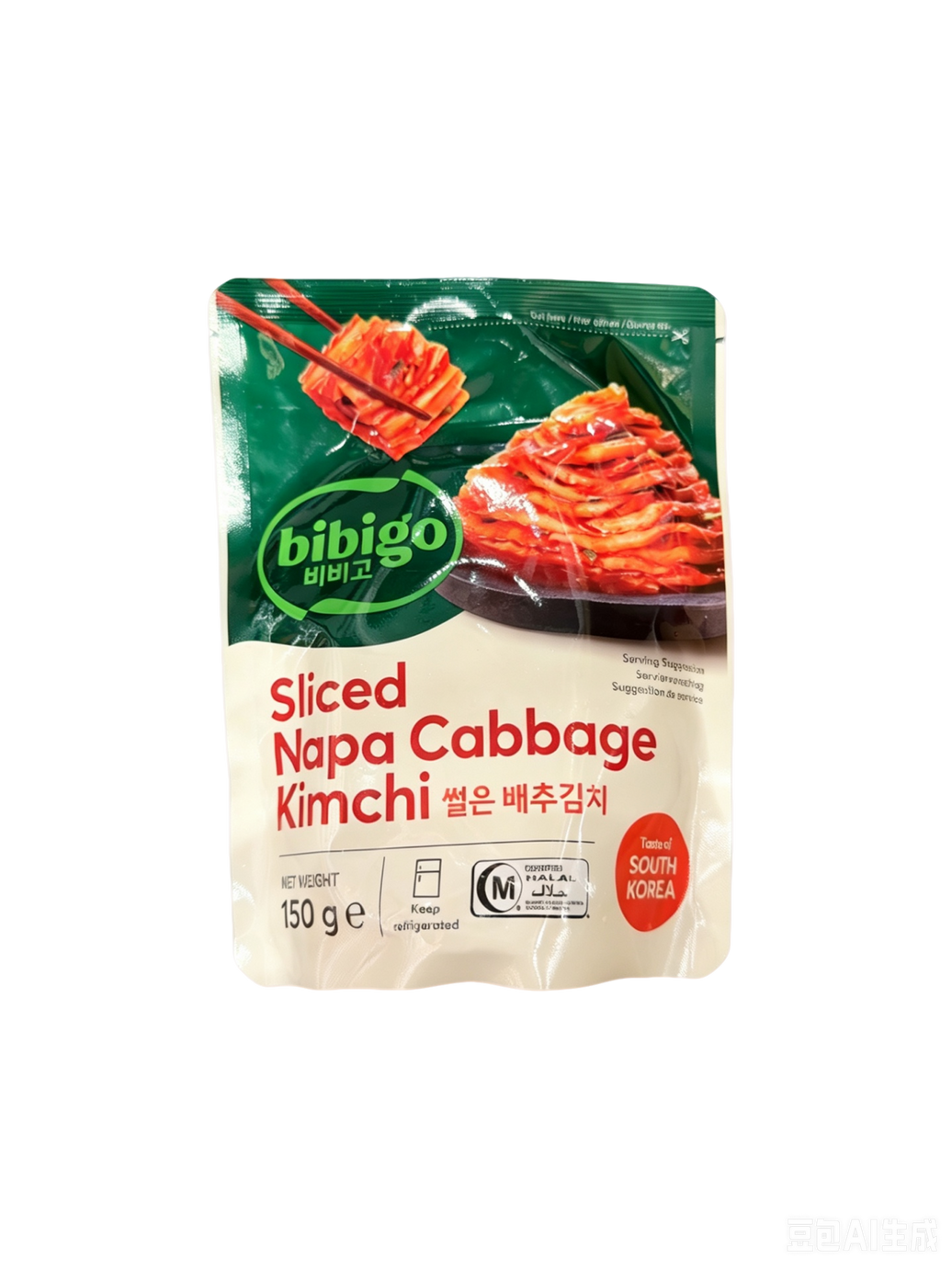 CJ BIBIGO Kimchi sliced napa cabbage 150g
