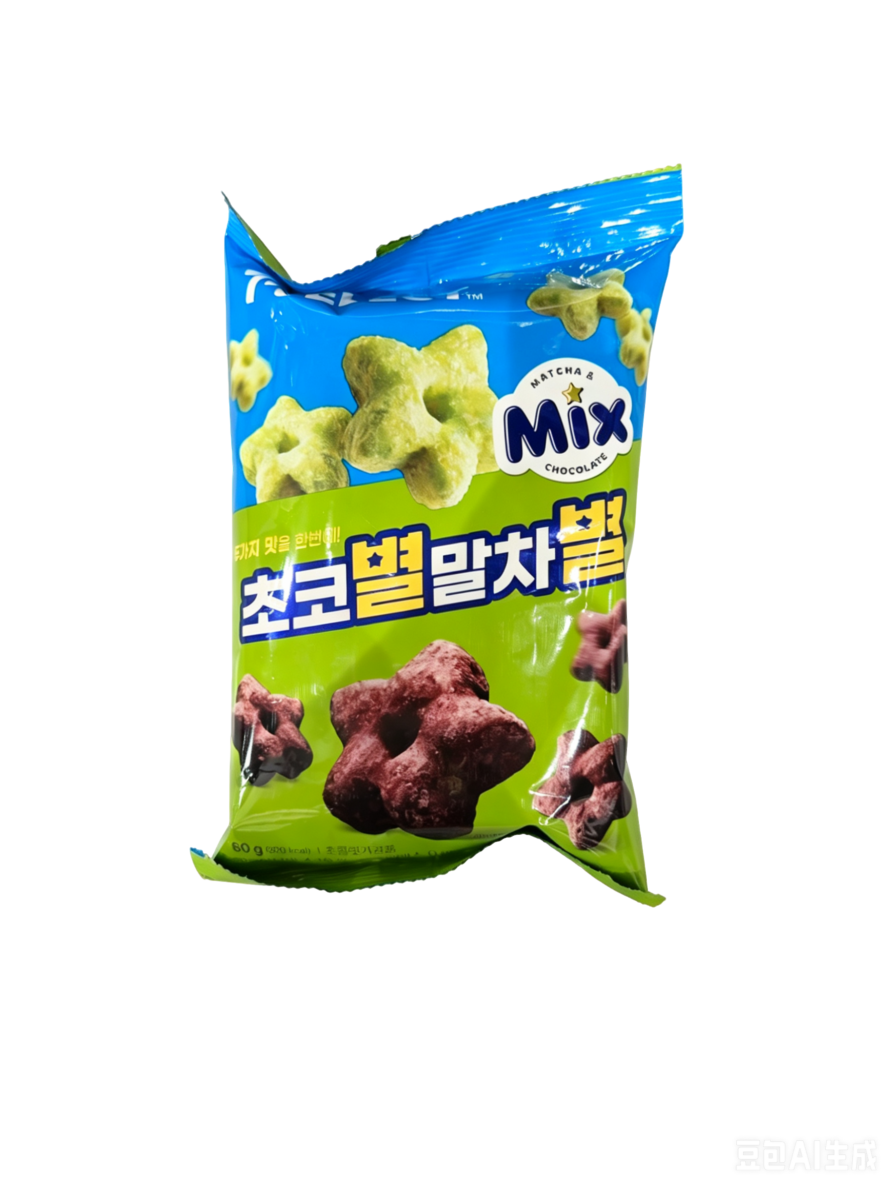 Snack Mix Star Sabor Matcha y Chocolate 60g 7-ELEVEN