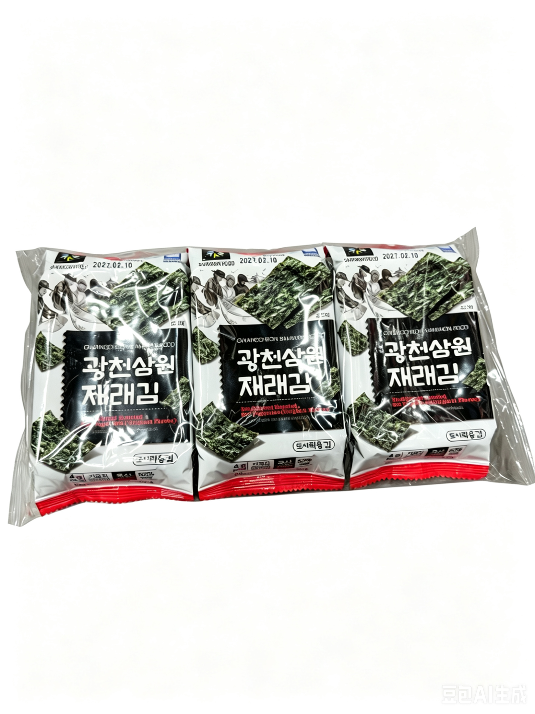 Algas Crujientes Sabor Tradicional 4g SAMWON