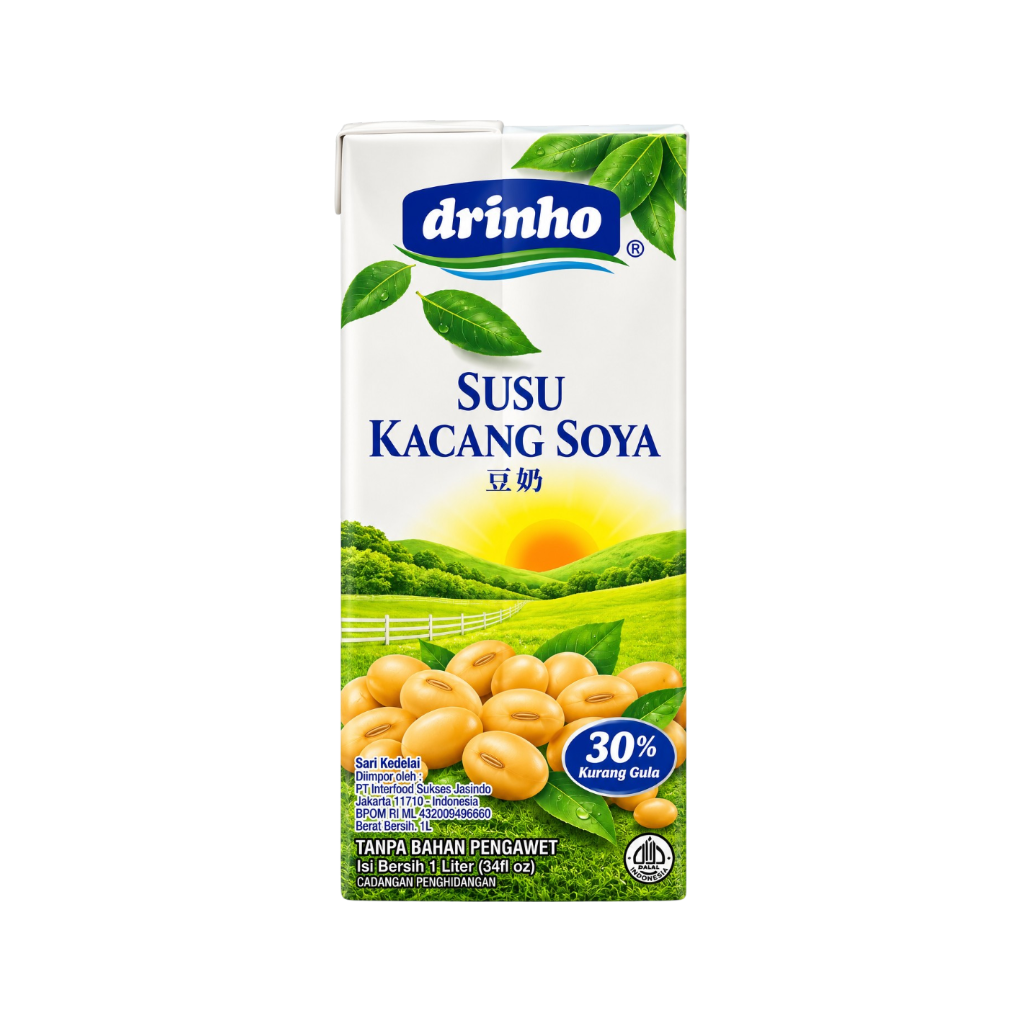 🌽 Bebida de Soja con Maíz Drinho – 1L