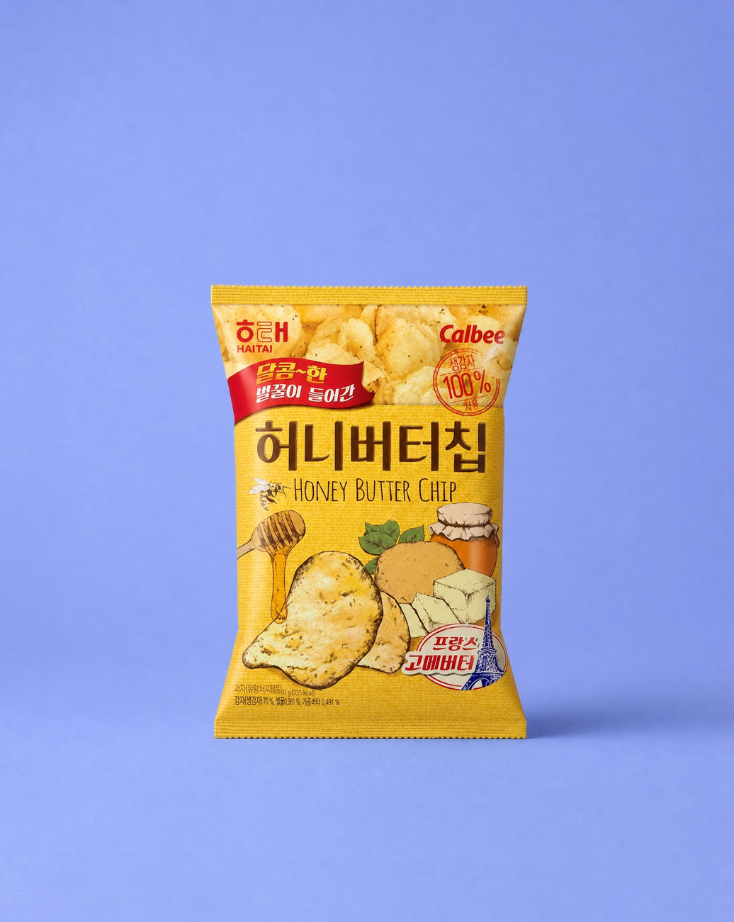 KR Patatas sabor Mantequilla y Miel Calbee 60g