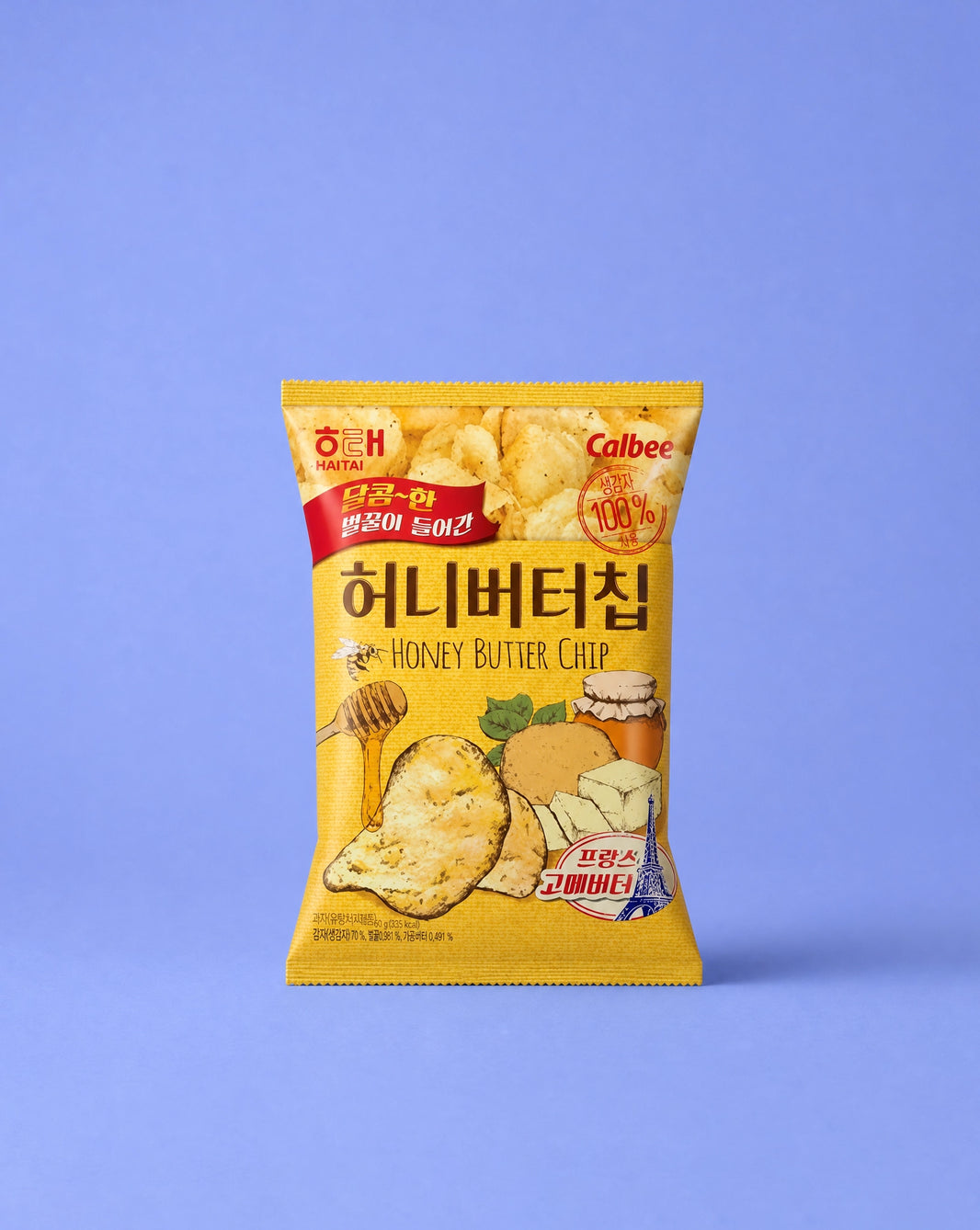 KR Patatas sabor Mantequilla y Miel Calbee 60g