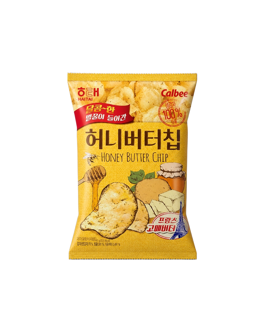 KR Patatas sabor Mantequilla y Miel Calbee 60g