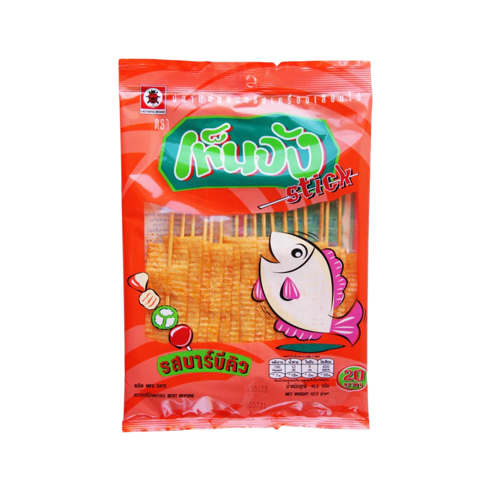 TEN JANG Snack de pescado sabor BBQ 42.5g