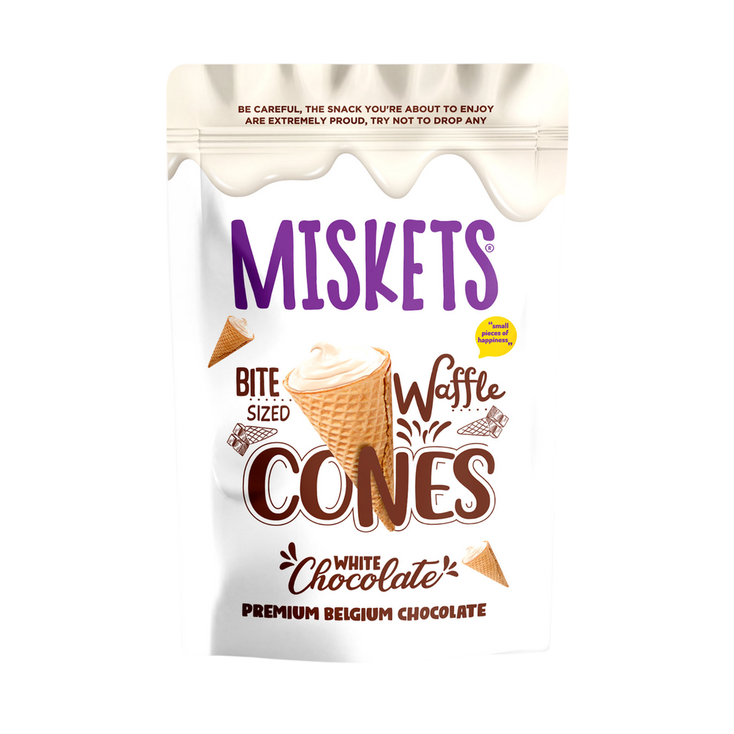 TR Miskets Cornet White Chocolate 70g