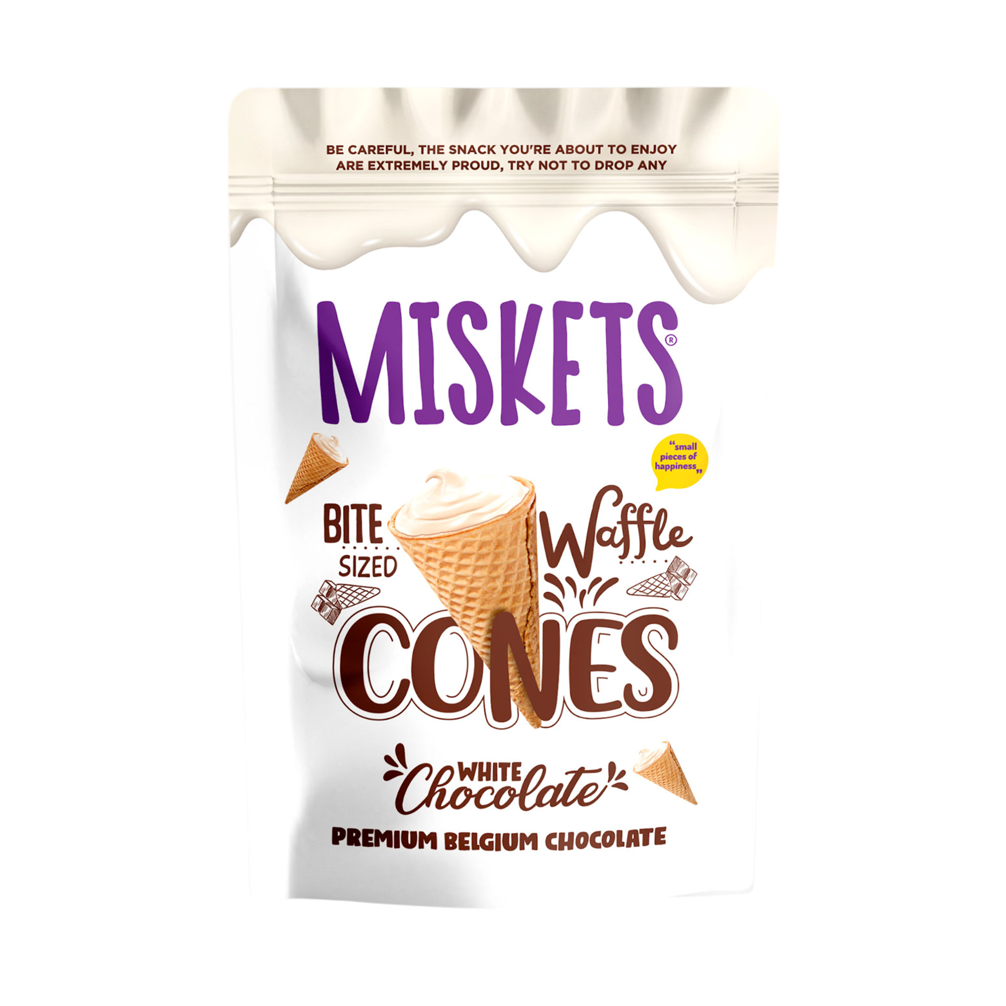 TR Miskets Cornet White Chocolate 70g