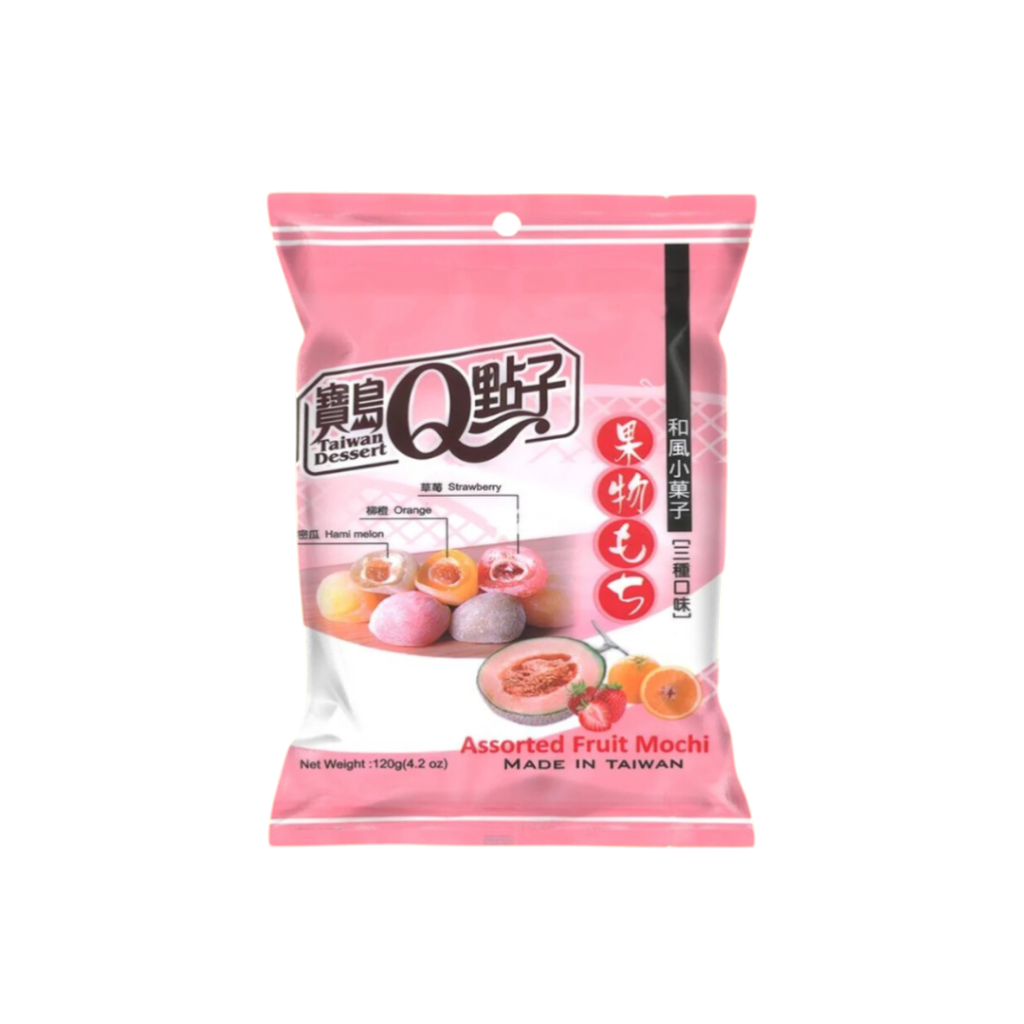 MOCHI QLOVE BOLSA ASSORTED FRUIT 120G