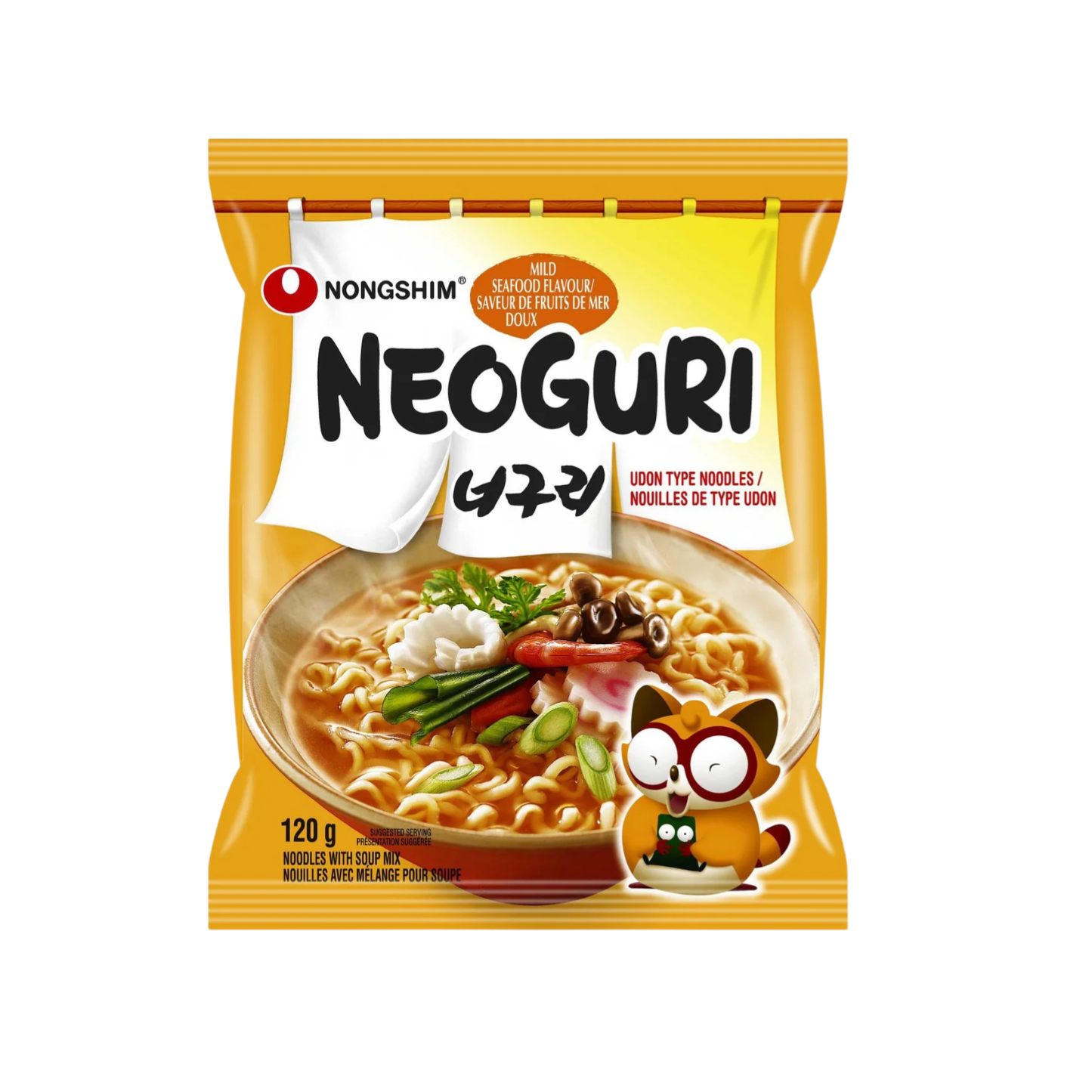 Nongshim Neoguri Mild Seafood 120g