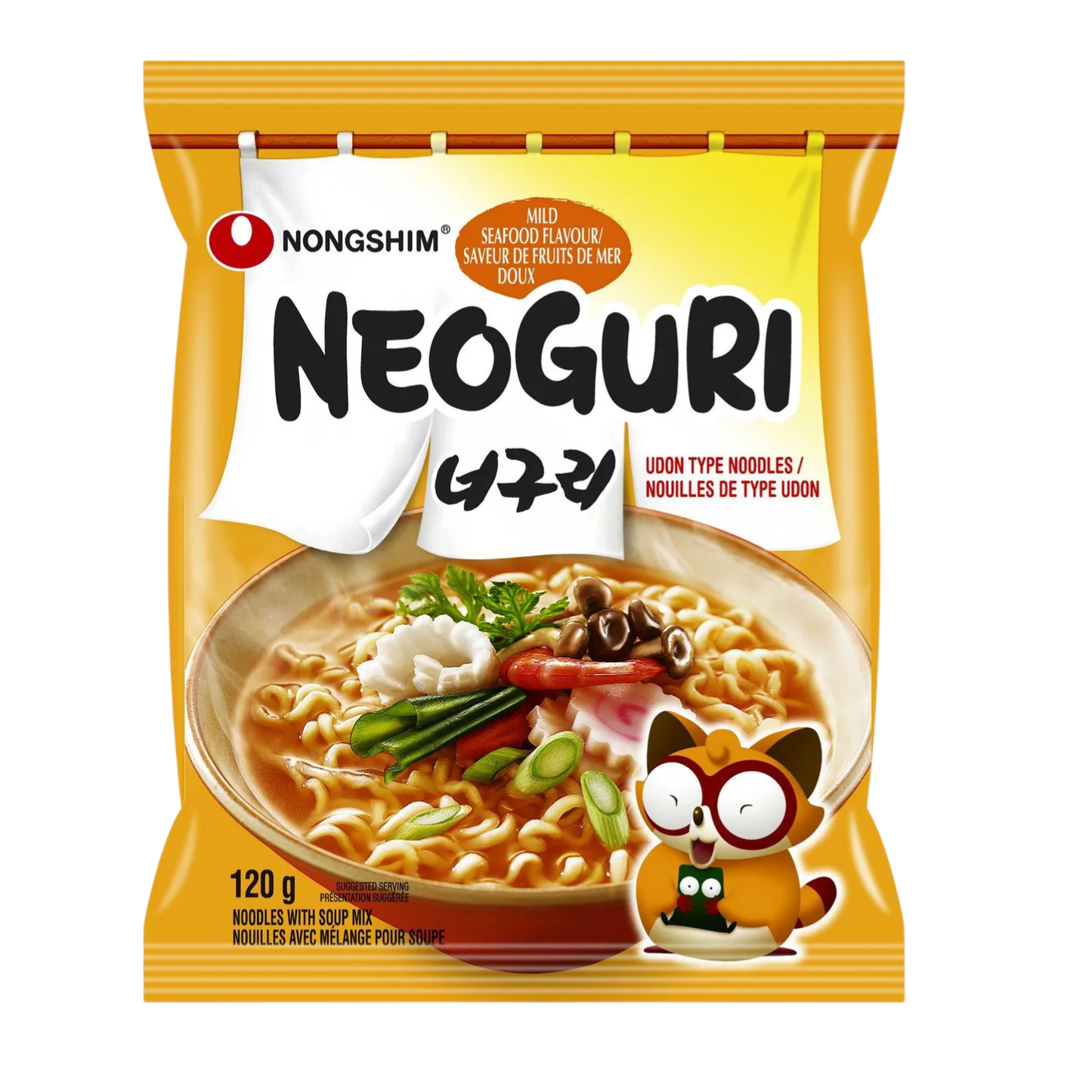Nongshim Neoguri Mild Seafood 120g