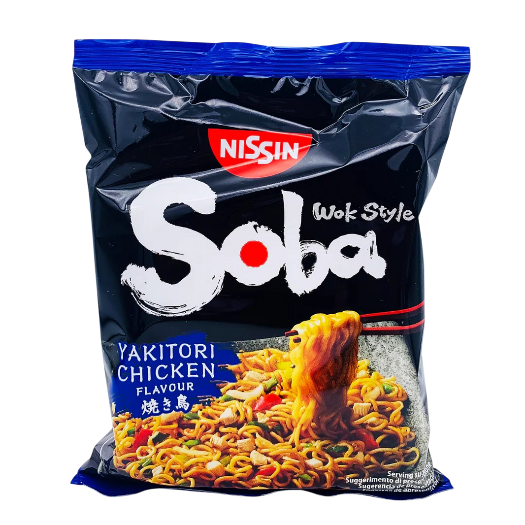 NISSIN Yakisoba Bag Yakitori Chicken 110g