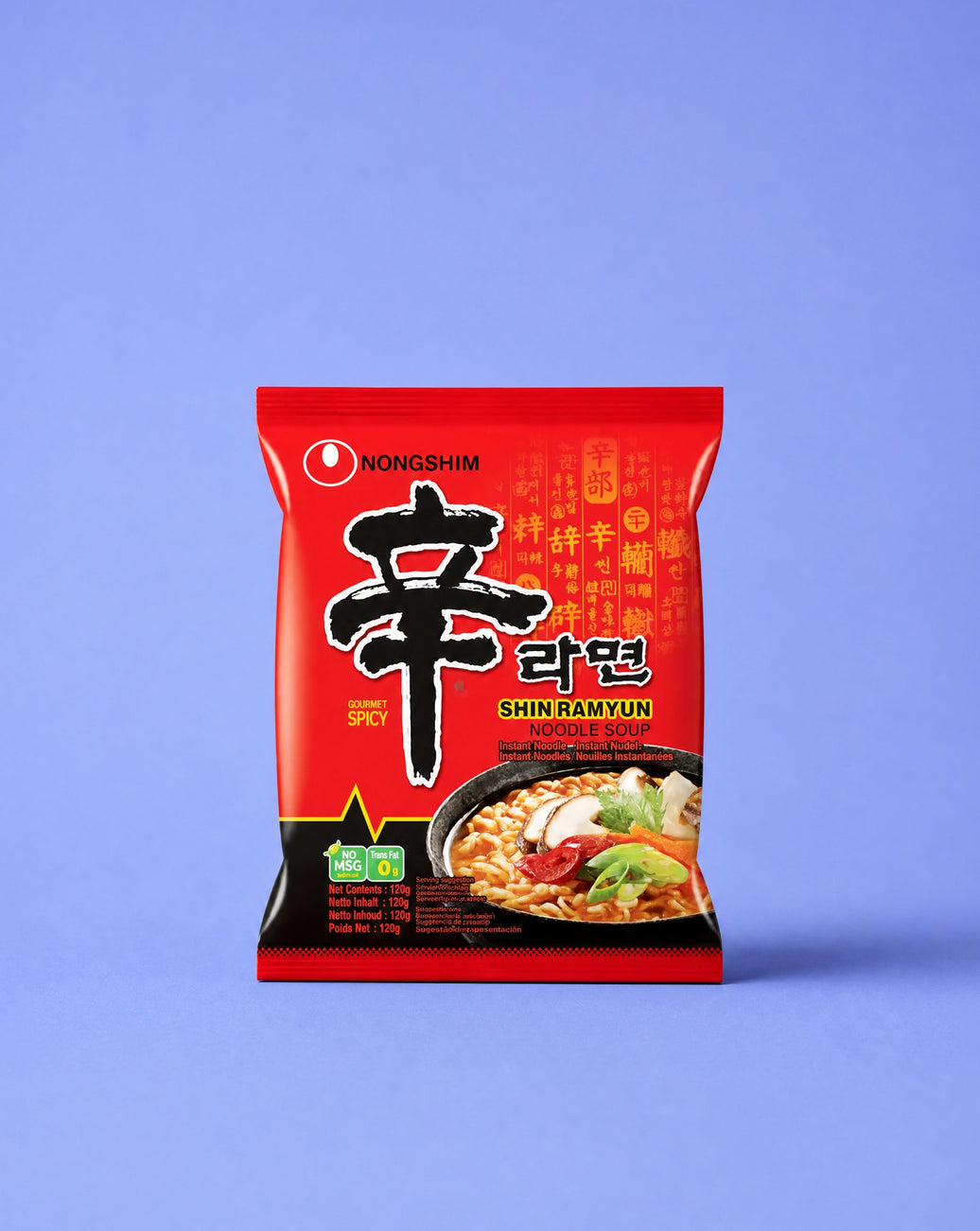 Nongshim Shin Ramyun Noodle Soup 120g