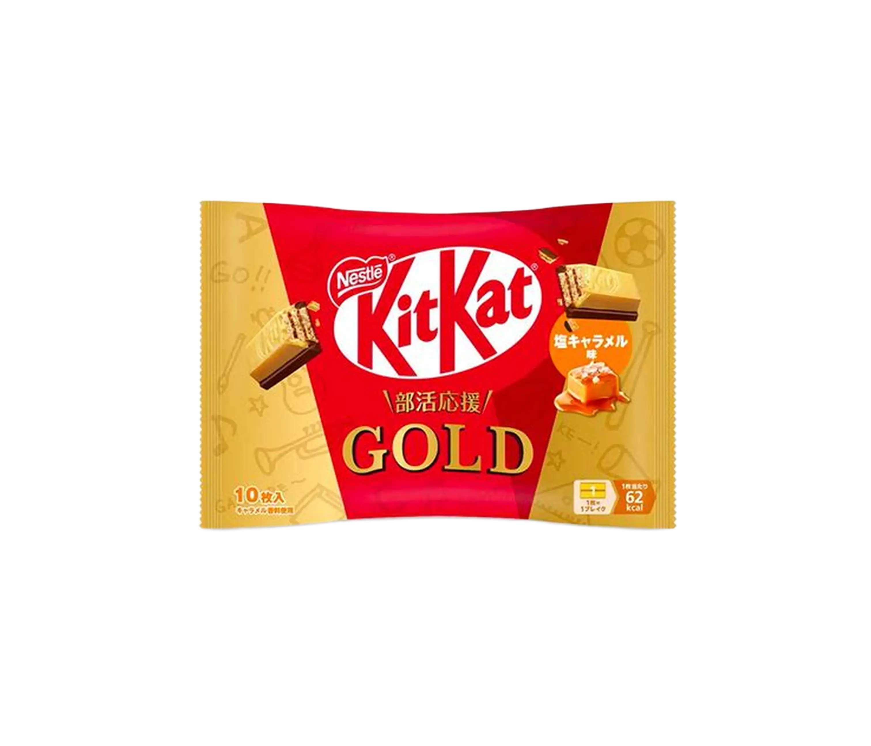 🍯🍫 KitKat Gold Japonés – Caramelo Salado 🍫🍯