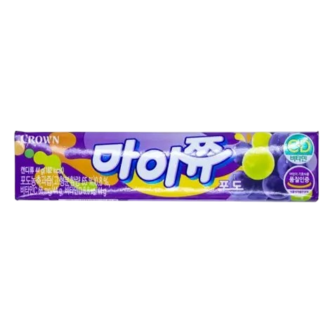 CROWN My Chew caramelo sabor uva 44g