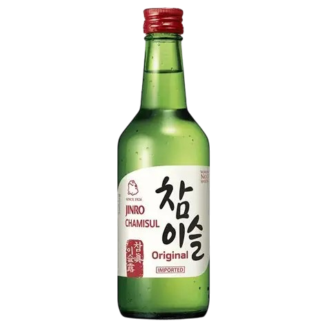 Soju sabor original JINRO alc.20.1% 350ml