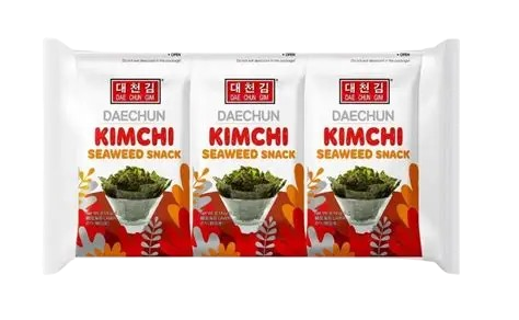 DAECHUMGIM alga crujientes sabor kimchi 12g