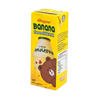 🍌BINGGRAE Bebida de Leche Sabor Plátano 200ml