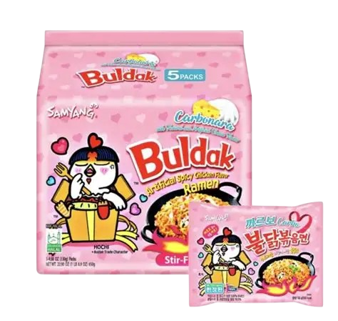 BULDAK CARBONARA 5 PACKS