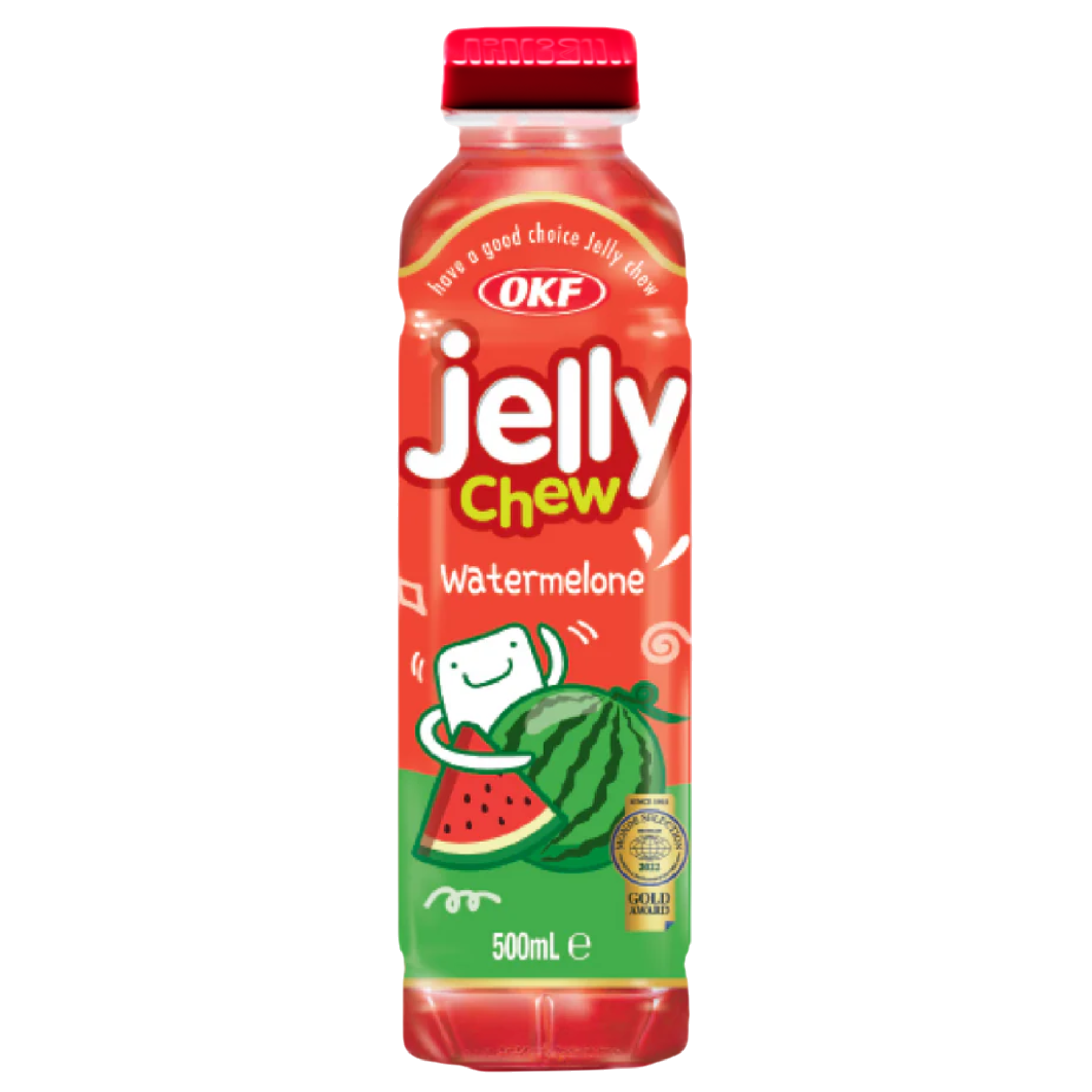 OKF Jelly Chew - Bebida Sabor Sandía 500ml