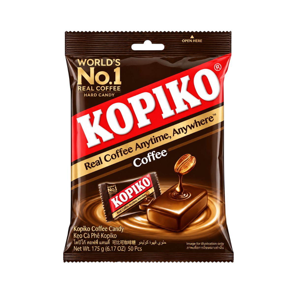 KOPIKO Caramelos de cafe 175g