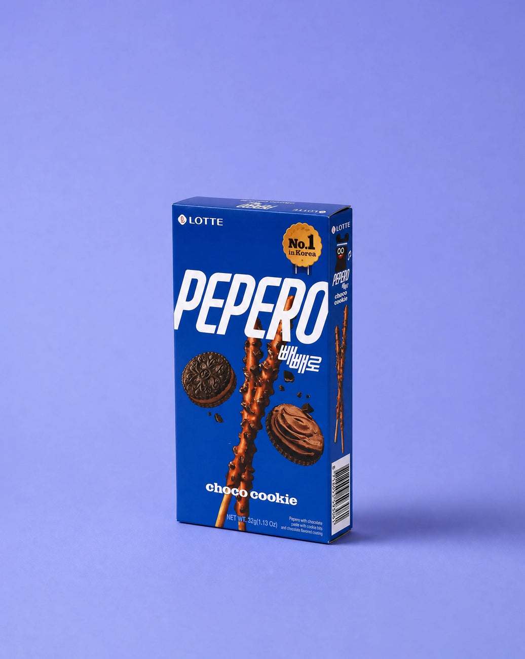 Pepero Choco Cookie (Palitos con chocolate y trozos de galleta)