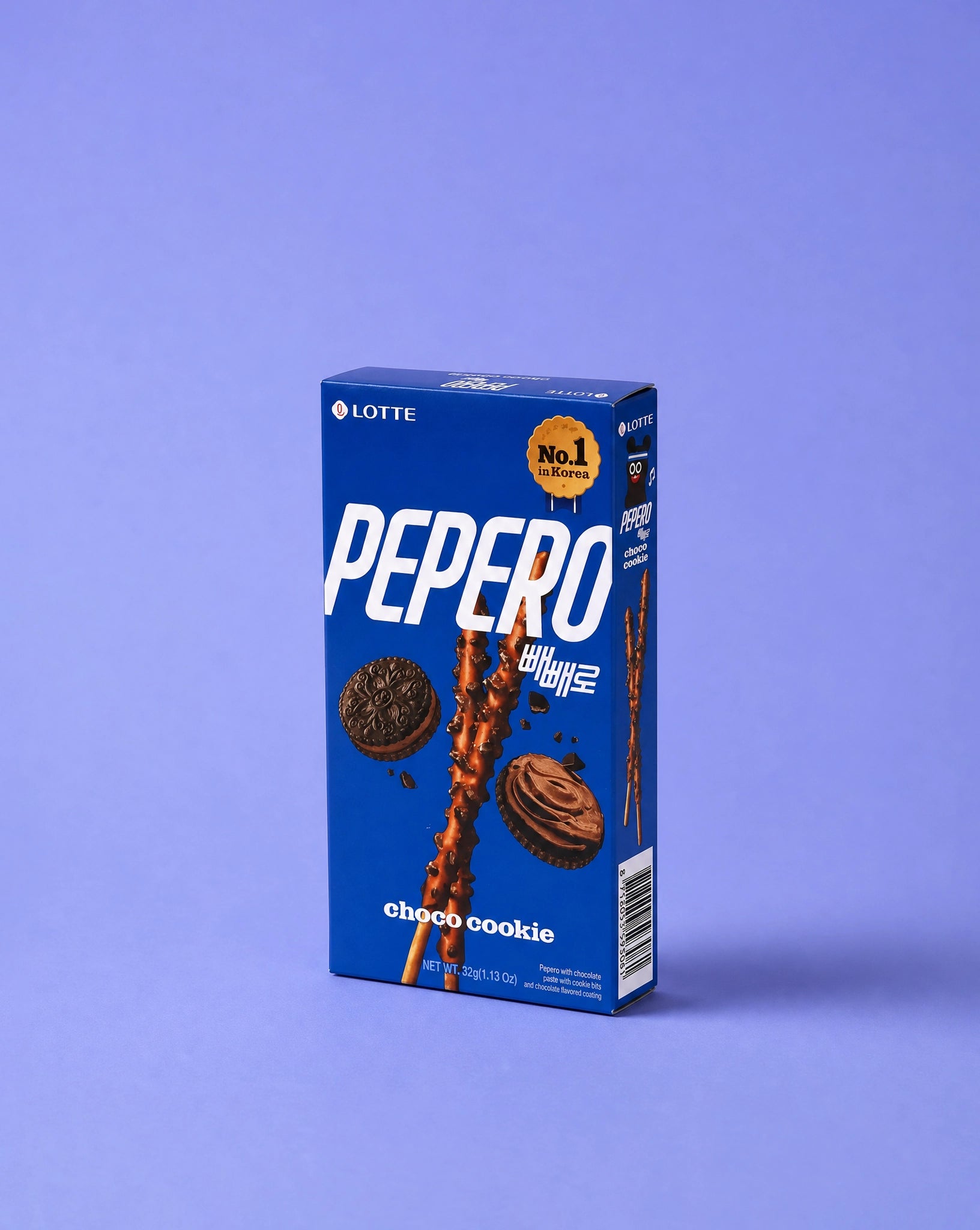 Pepero Choco Cookie (Palitos con chocolate y trozos de galleta)