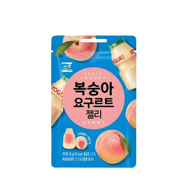SEOJU Gominola sabor Yogurt y melocotón 50g