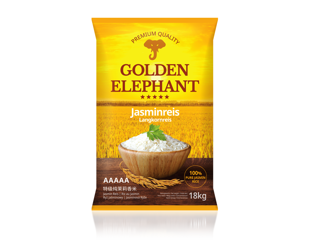 GOLDEN ELEPHANT Arroz jazmín 1kg