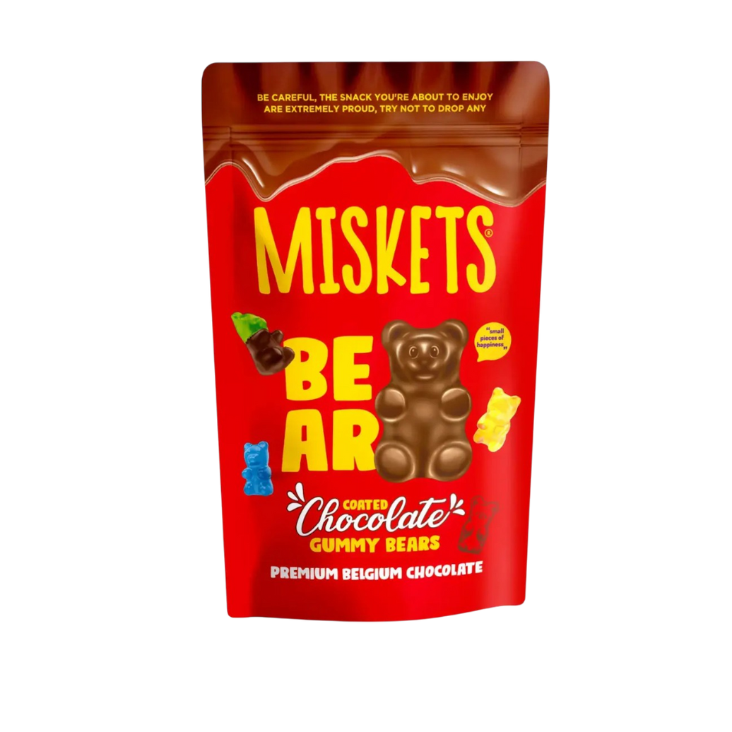 TR Miskets Milk Chocolate Coated Jelly Bear 120g