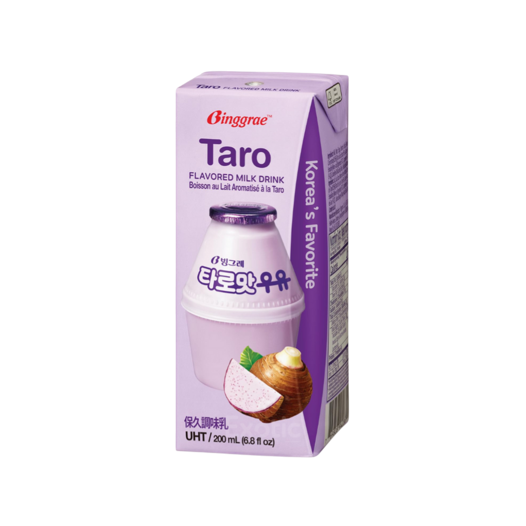 BINGGRAE Bebida de Leche Sabor Taro 200ml