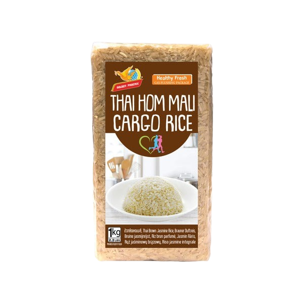 Golden phoenix THAI brown jasmine rice 1kg