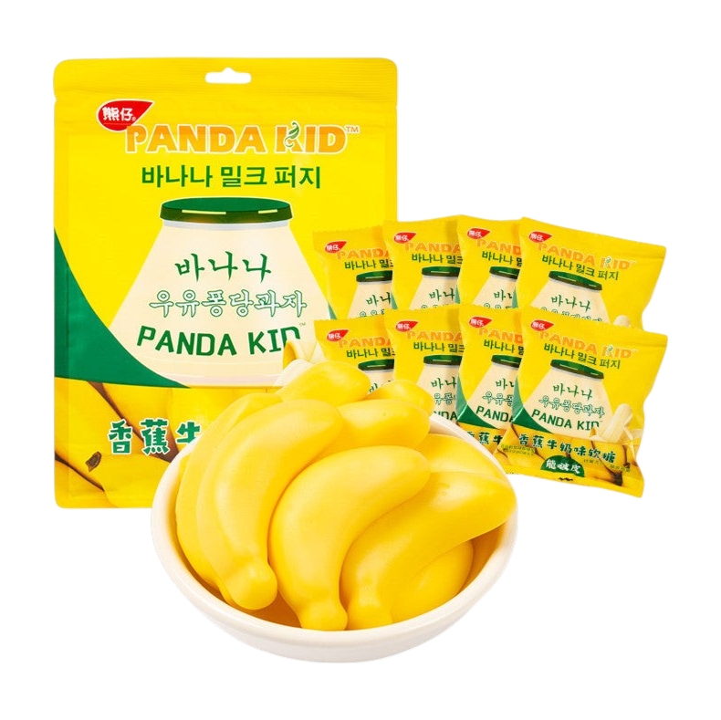Gominola Panda Kid sabor Banana 64g