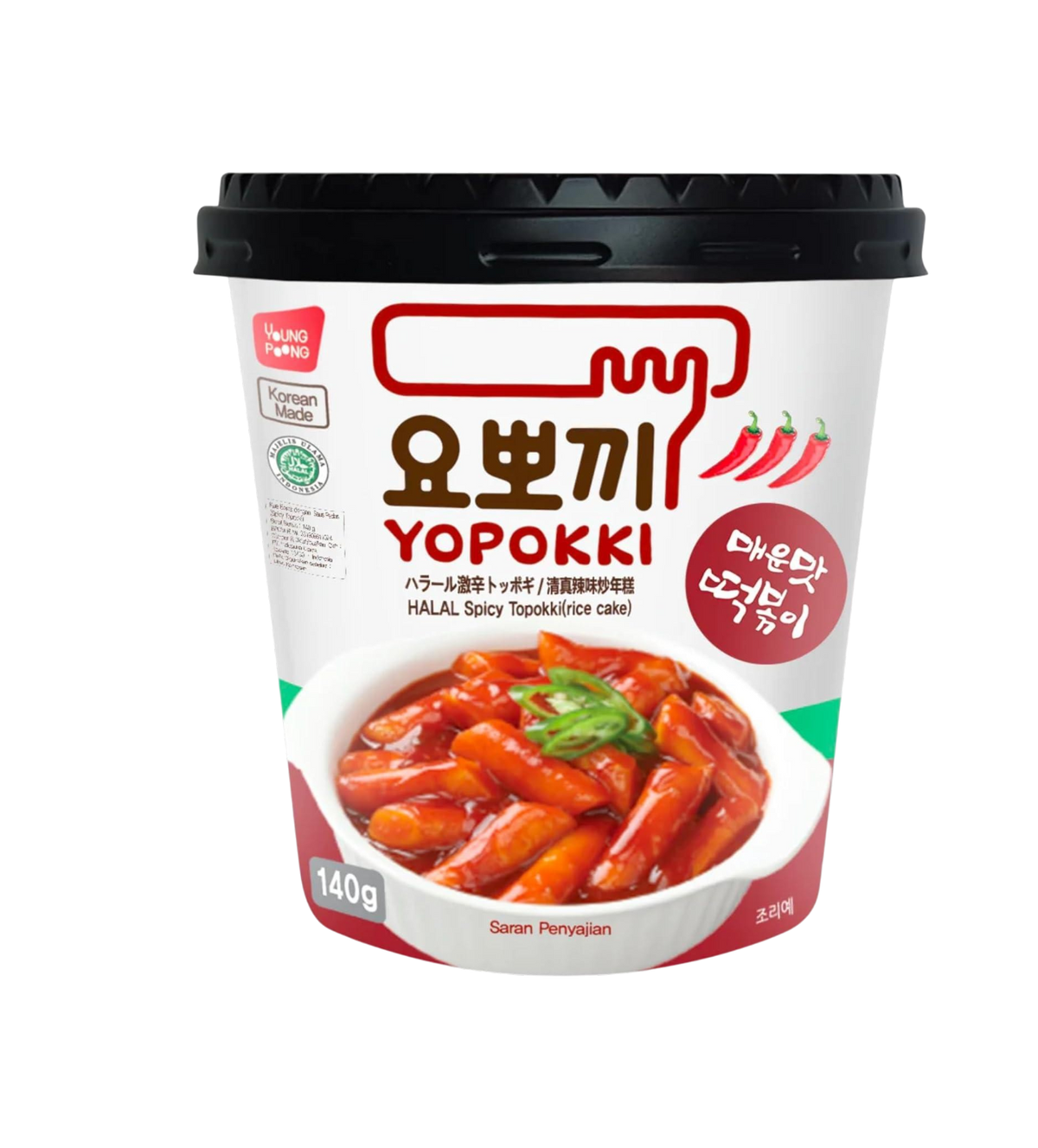 Yopokki Ricecake Spicy 120g