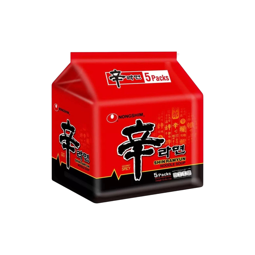 NONGSHIM Fideos inst. Shin Ramyun Picante 5pack 600g