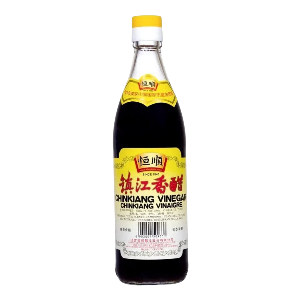Hengshun Vinagre negro a base de arroz CHINKIANG 550ml
