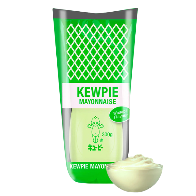 🌶️🥚 Kewpie Mayonnaise Wasabi – 300g 🇯🇵