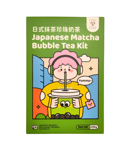 Tokimeki Bubble Tea Matcha 255g