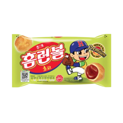 Snack Haitai Home Run Ball Chocolate 46g ⚾🍫