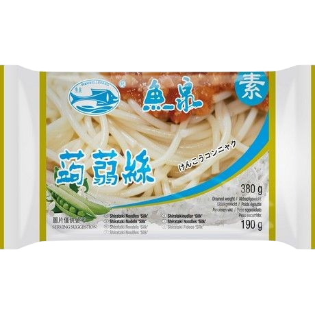 Fideo shirataki konjac (fish well) 380g